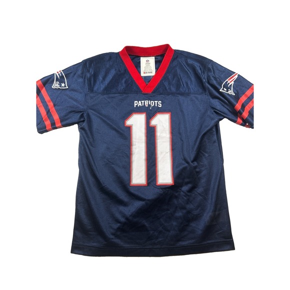 NFL Other - NFL Jersey Boy's Large New England Patriots Short Sleeve Pullover V-Neck